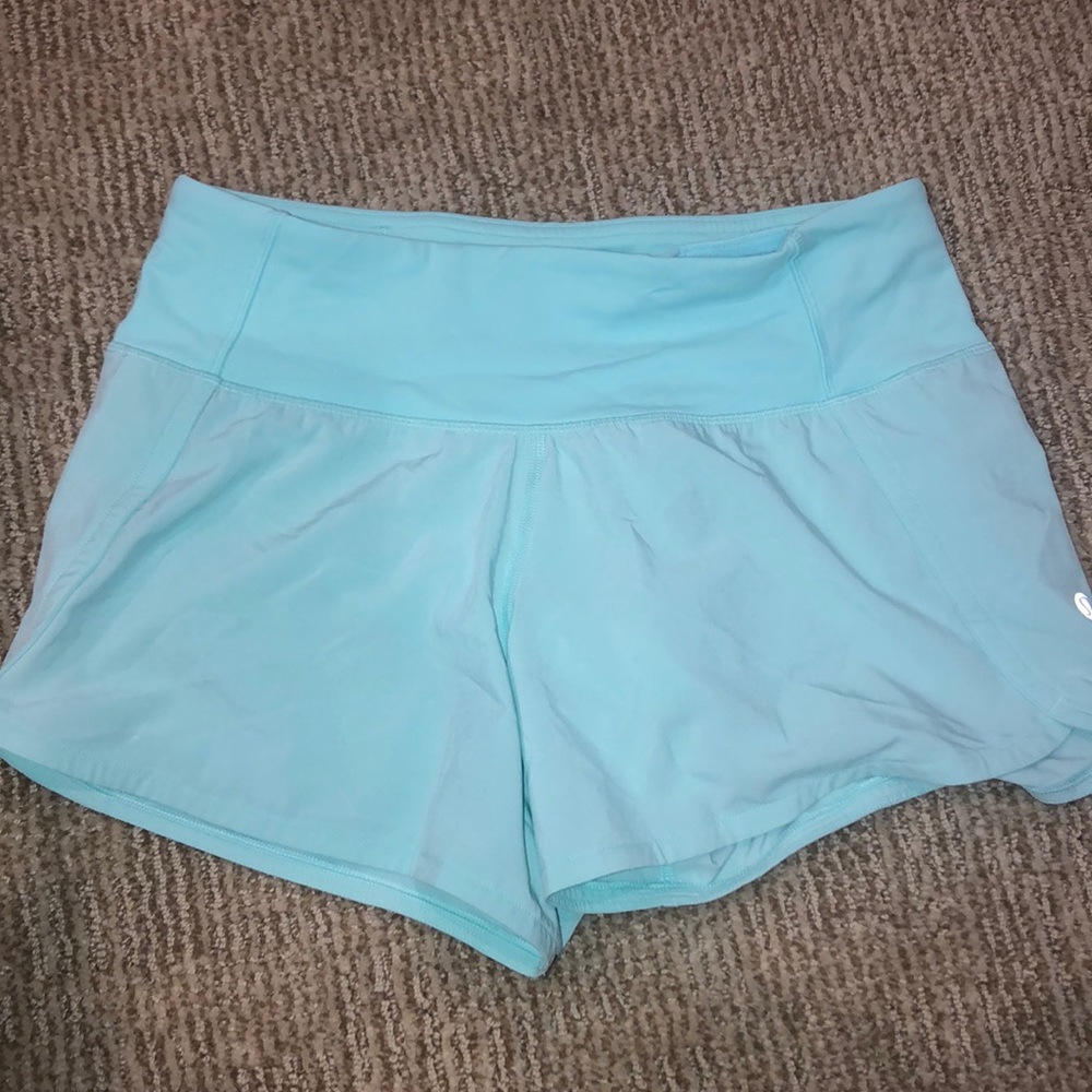 Lululemon Teal Athletic Shorts